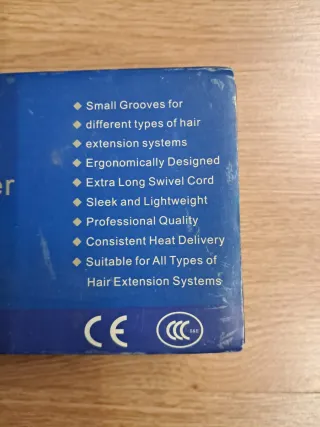 Plancha Profesional LOOF para Extensiones