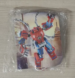 Statua da Scrivania Marvel Lego da montare spiderm