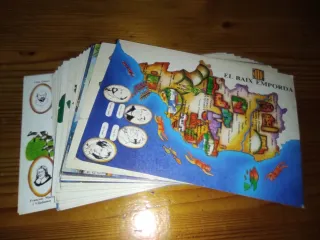 Raccolta di cartoline della Catalogna