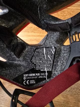 Capacete Scott Centric Plus MIPS Vermelho