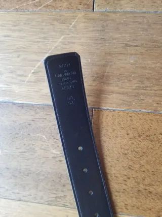 Cinturón Louis Vuitton Nero/Grigio