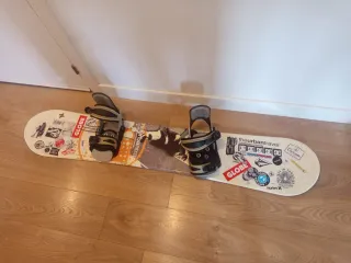 Tabla Snow 153cm + Fijaciones