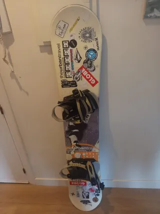 Tabla Snow 153cm + Fijaciones