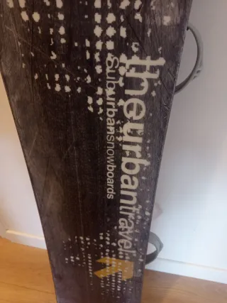 Tabla Snow 153cm + Fijaciones