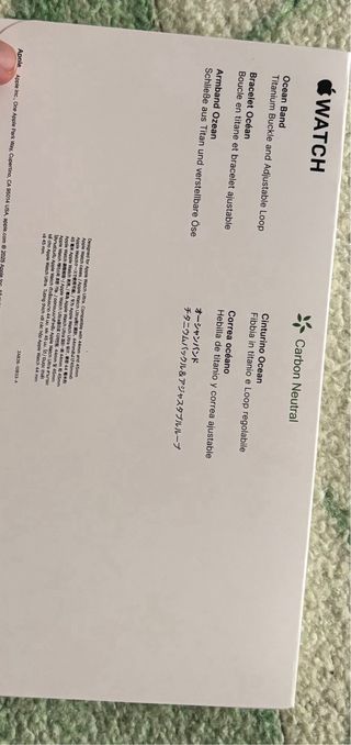 Apple Watch Ultra 2 Titanium Case White Band