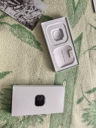 Apple Watch Ultra 2 Titanium Case White Band