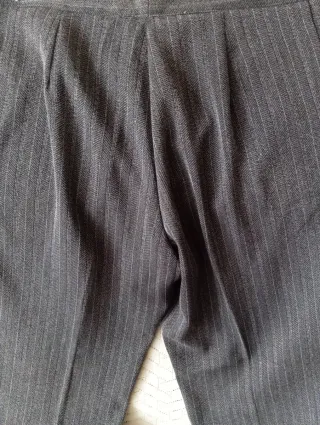 Pantalón mujer invierno gris jaspeado