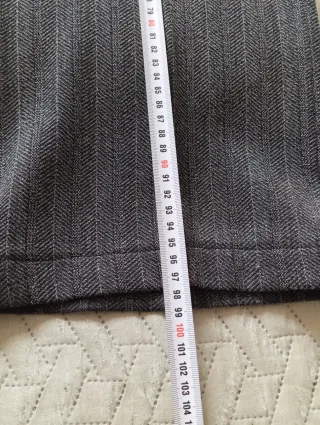 Pantalón mujer invierno gris jaspeado