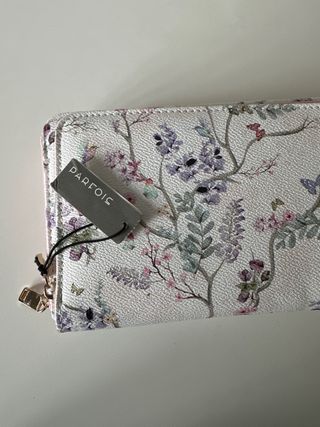 Bolso de mano floral