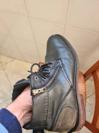 Stivaletti Bugatti neri uomo