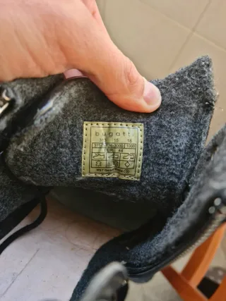 Stivaletti Bugatti neri uomo