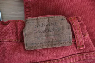 Pantalón vaquero Zara Boys rojo