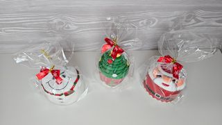Toallas Navideñas pack x3 diseños
