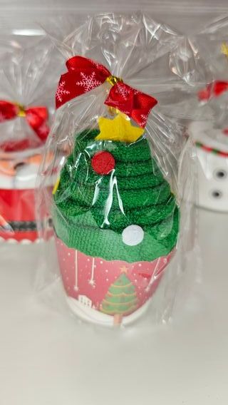 Toallas Navideñas pack x3 diseños