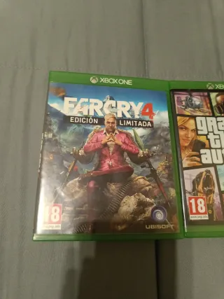 Far Cry 4 Edición Limitada y GTA V Xbox One
