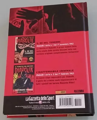DIABOLIK N° 1 - LE ORIGINI DEL MITO - A&L GIUSSANI