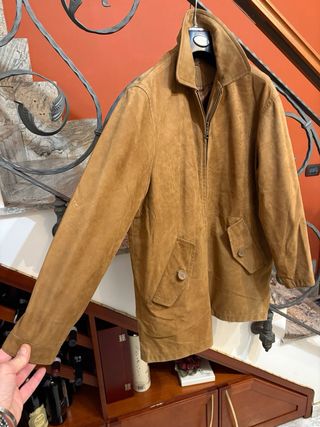 Giubbino in vera pelle vintage