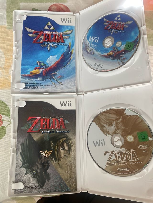 Giochi Wii: Zelda Skyward Sword e Twilight Princess