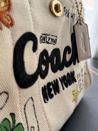 Bolso Tote Coach con Dibujos