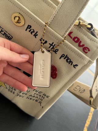 Bolso Tote Coach con Dibujos