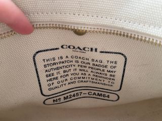 Bolso Tote Coach con Dibujos