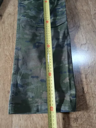 Pantalón militar camuflaje mujer talla 40