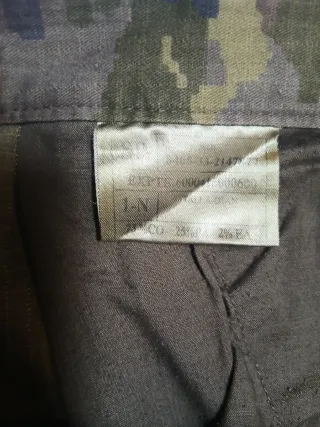 Pantalón militar camuflaje mujer talla 40