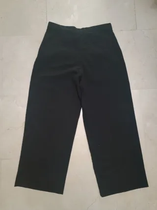 Pantalón de traje negro mujer