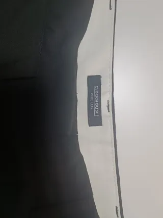 Pantalón de traje negro mujer