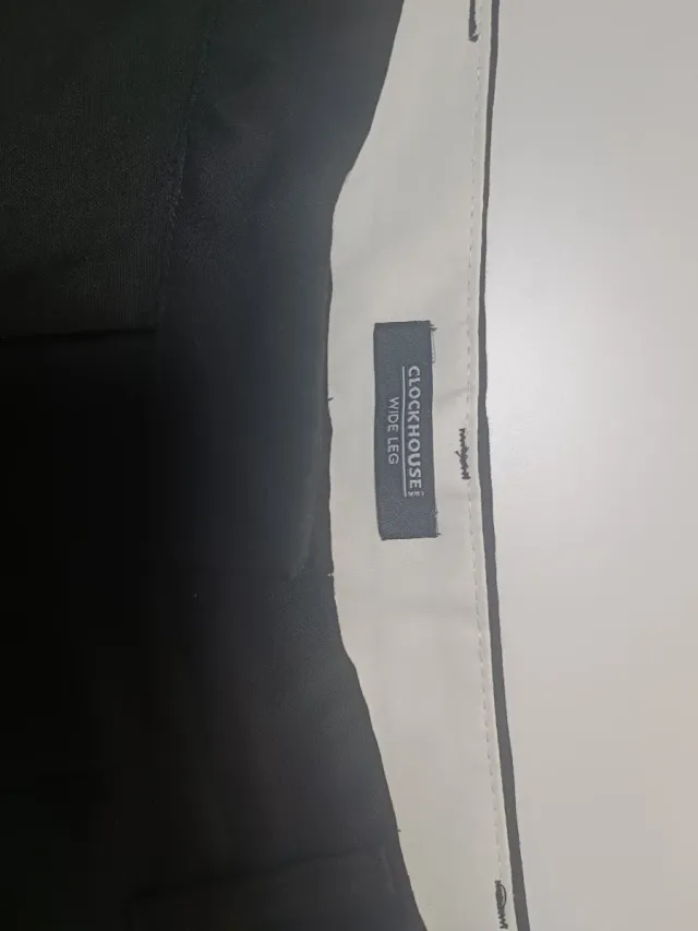 Pantalón de traje negro mujer