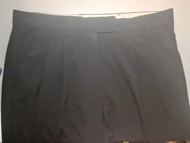 Pantalón de traje negro mujer