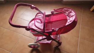 Cochecito de juguete rosa. Isabella by saics.