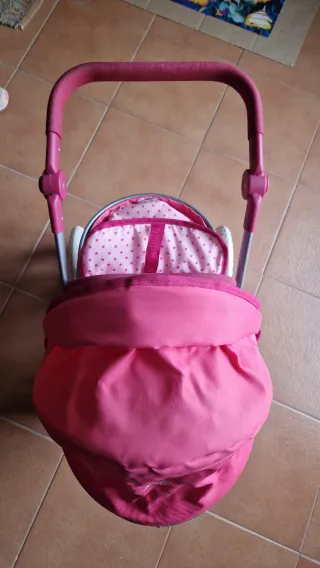Cochecito de juguete rosa. Isabella by saics.