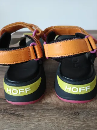 Chanclas HOFF mujer naranja y amarillo