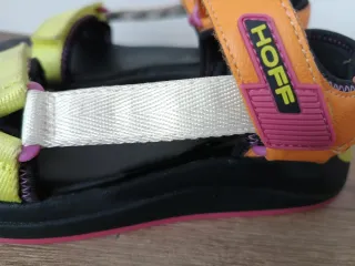 Chanclas HOFF mujer naranja y amarillo