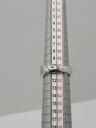 Anillo Sello de Plata de 1ª ley 925 y Circonitas