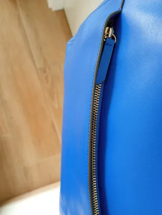 Bolso en piel Mandarina Duck Azulón
