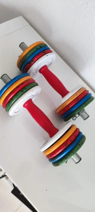 Manubri regolabili da 5 kg in colori