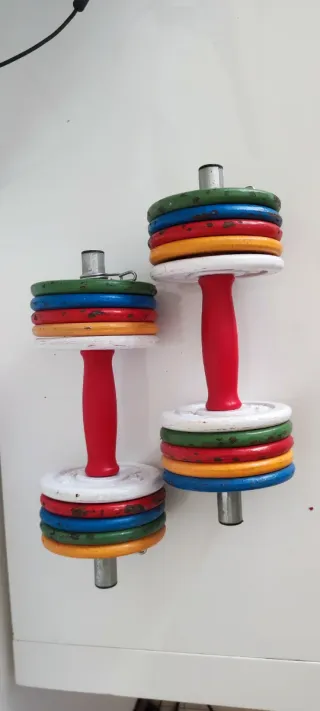 Manubri regolabili da 5 kg in colori