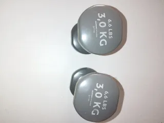 Mancuernas 3kg (6.6 LBS) Decathlon