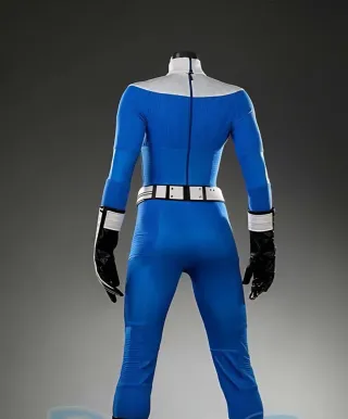 Disfraz Cosplay Sue Storm 4 Fantásticos con peluca