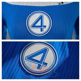 Disfraz Cosplay Sue Storm 4 Fantásticos con peluca