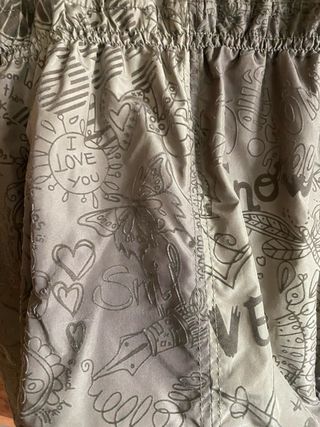 Parca Desigual Verde Talla M