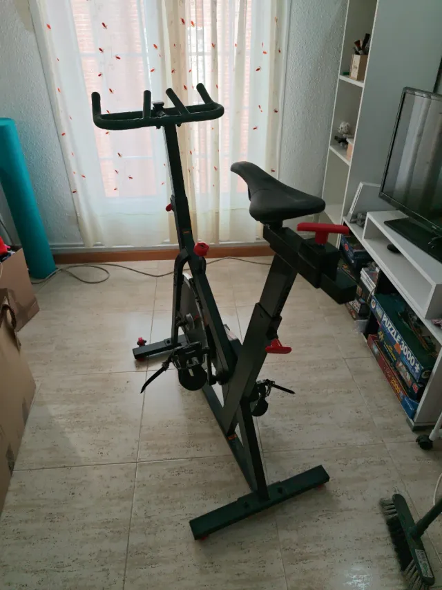 Bicicleta de Spinning Negra Domyos Biking 100