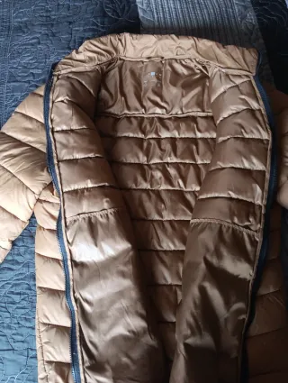 Cazadora acolchada niño/adolesc. talla L marrón, p