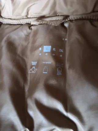 Cazadora acolchada niño/adolesc. talla L marrón, p