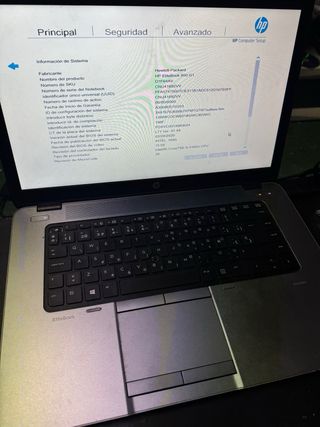 Portátil i5 HP Elitebook 850 G1 para piezas