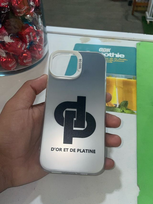 Funda iPhone D'OR ET DE PLATINE de jul