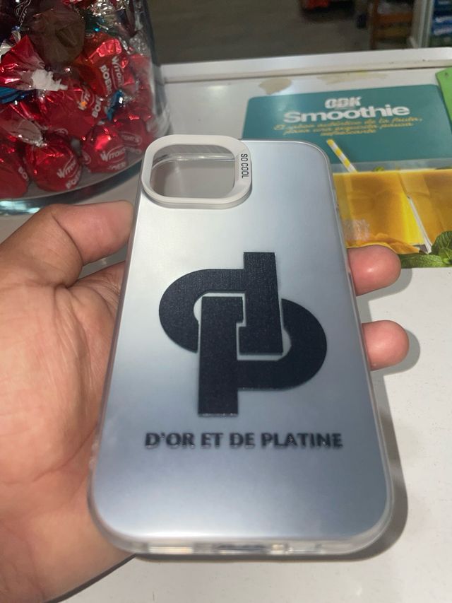 Funda iPhone D'OR ET DE PLATINE de jul