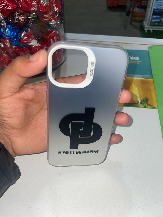 Funda iPhone D'OR ET DE PLATINE de jul